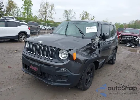 2018 Jeep Renegade Sport 4X4 from USA, damaged, VIN ZACCJBAB9JPJ70730